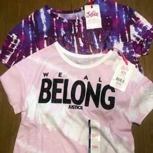 Set of two girls shirts